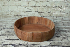 Dark Wooden Bowl