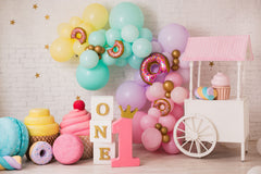 Candy Cart - Printed Backdrops