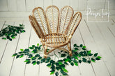 Cane Floral Chair - Type 2