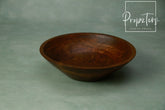 Wooden Round Bowl
