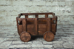 Brown Train Wagon cart