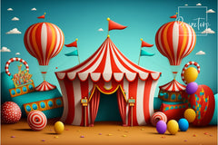 Circus Type 4 - Printed Backdrops