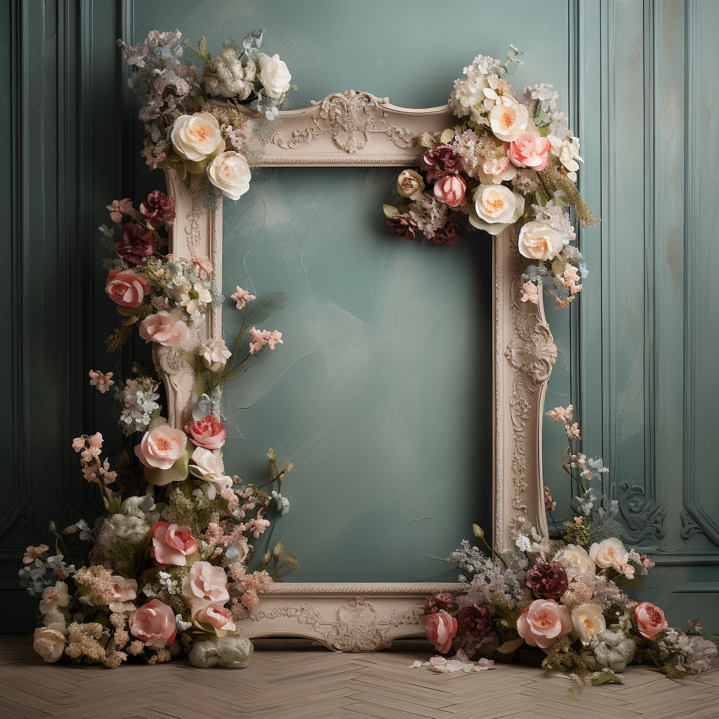 Royal  Floral Frame
