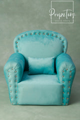 Blue Wooden Sofa