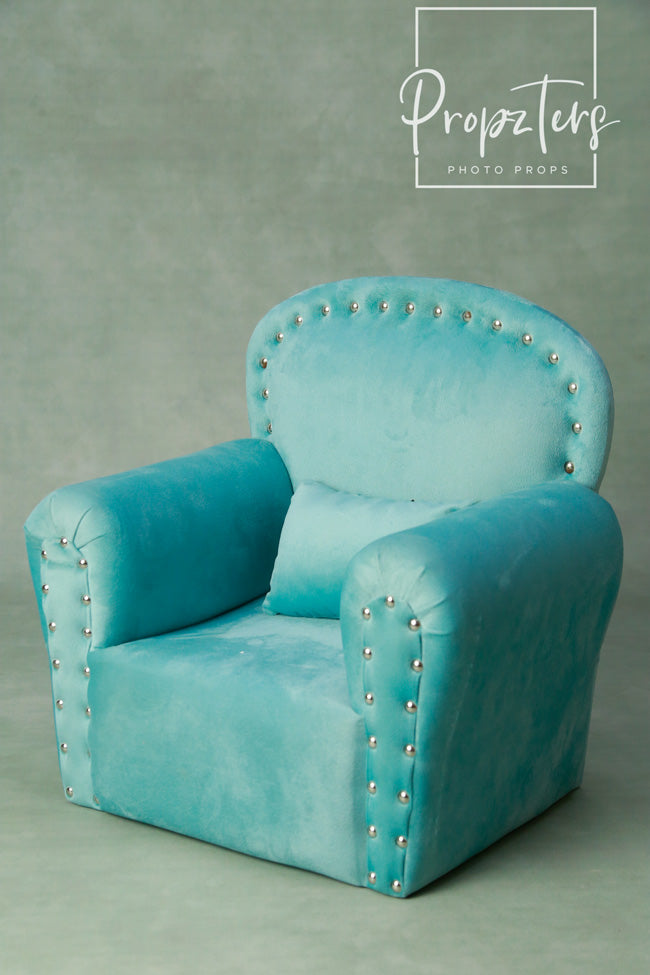 Blue Wooden Sofa