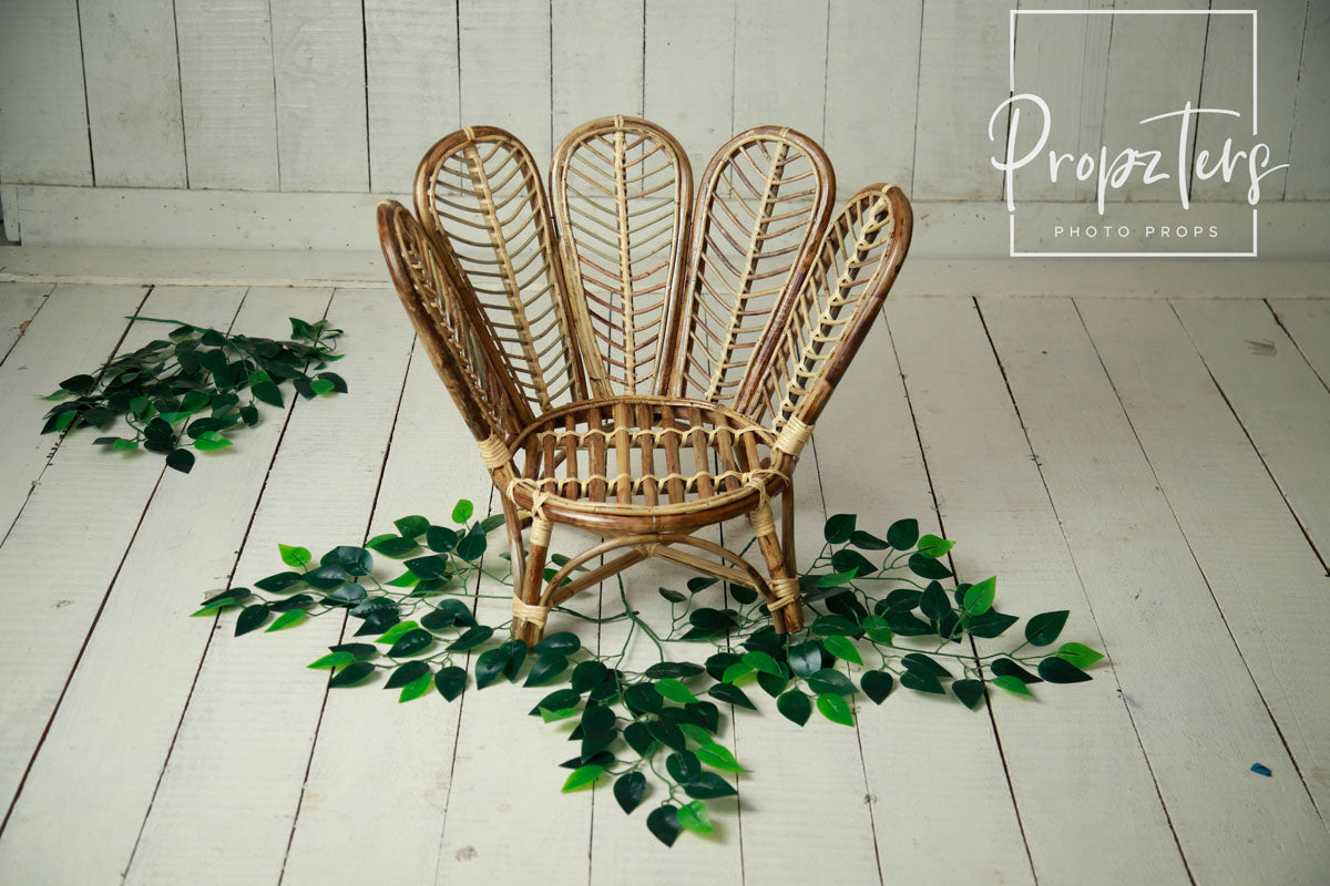 Cane Floral Chair - Type 2