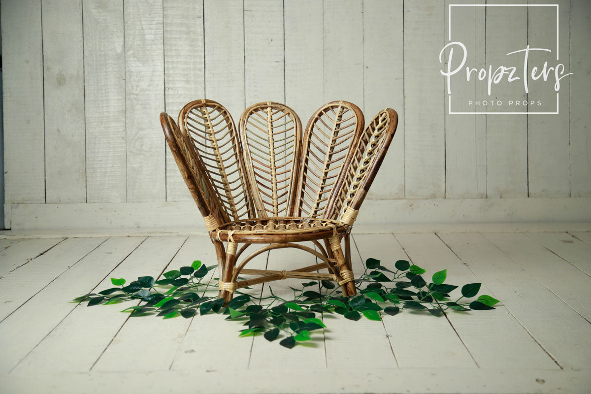 Cane Floral Chair - Type 2