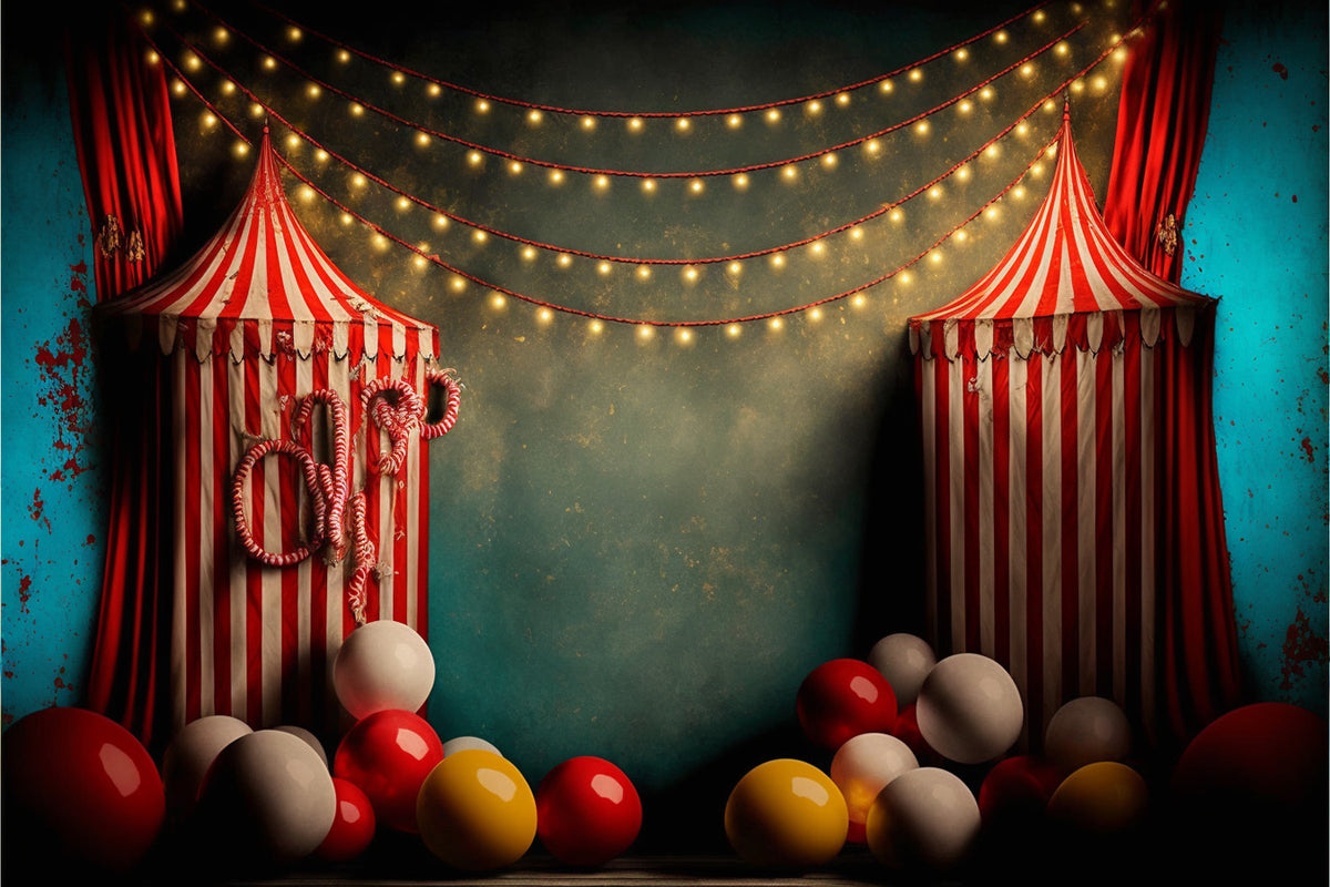 Circus Indoors - Printed Backdrops