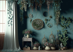 Turquoise Foyer