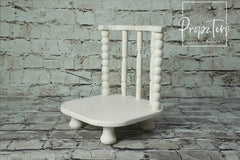 White Low Chair